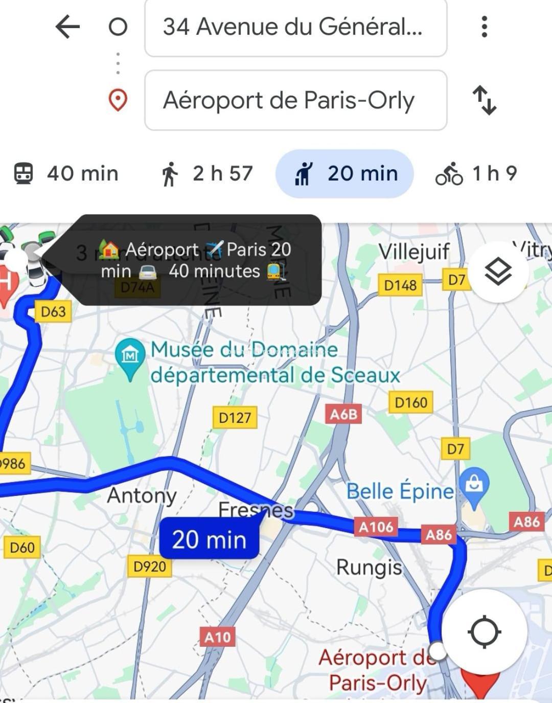 Appartement 3 Pieces A Seulement 5Km De Paris - For 2 To 7 Guests ! 丰特奈-玫瑰 外观 照片